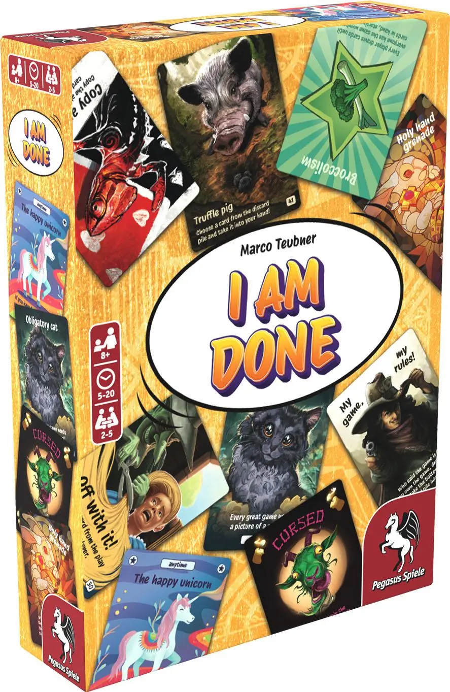 Cover: 4250231741197 | I AM DONE | Marco Teubner | Spiel | 18290E | Englisch | 2024