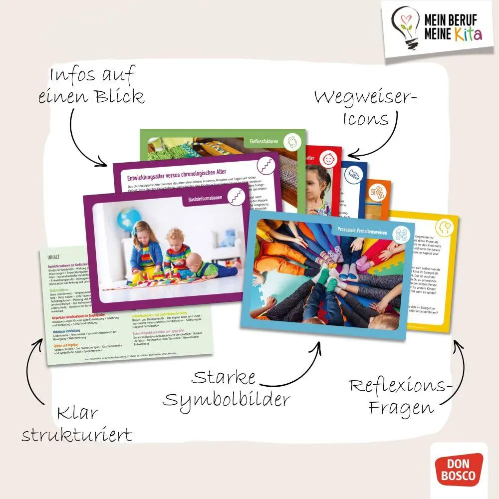 Bild: 4260694921197 | Impulsgeschichten für Kita-Teams | Hildegard Kunz | Box | 33 S. | 2023