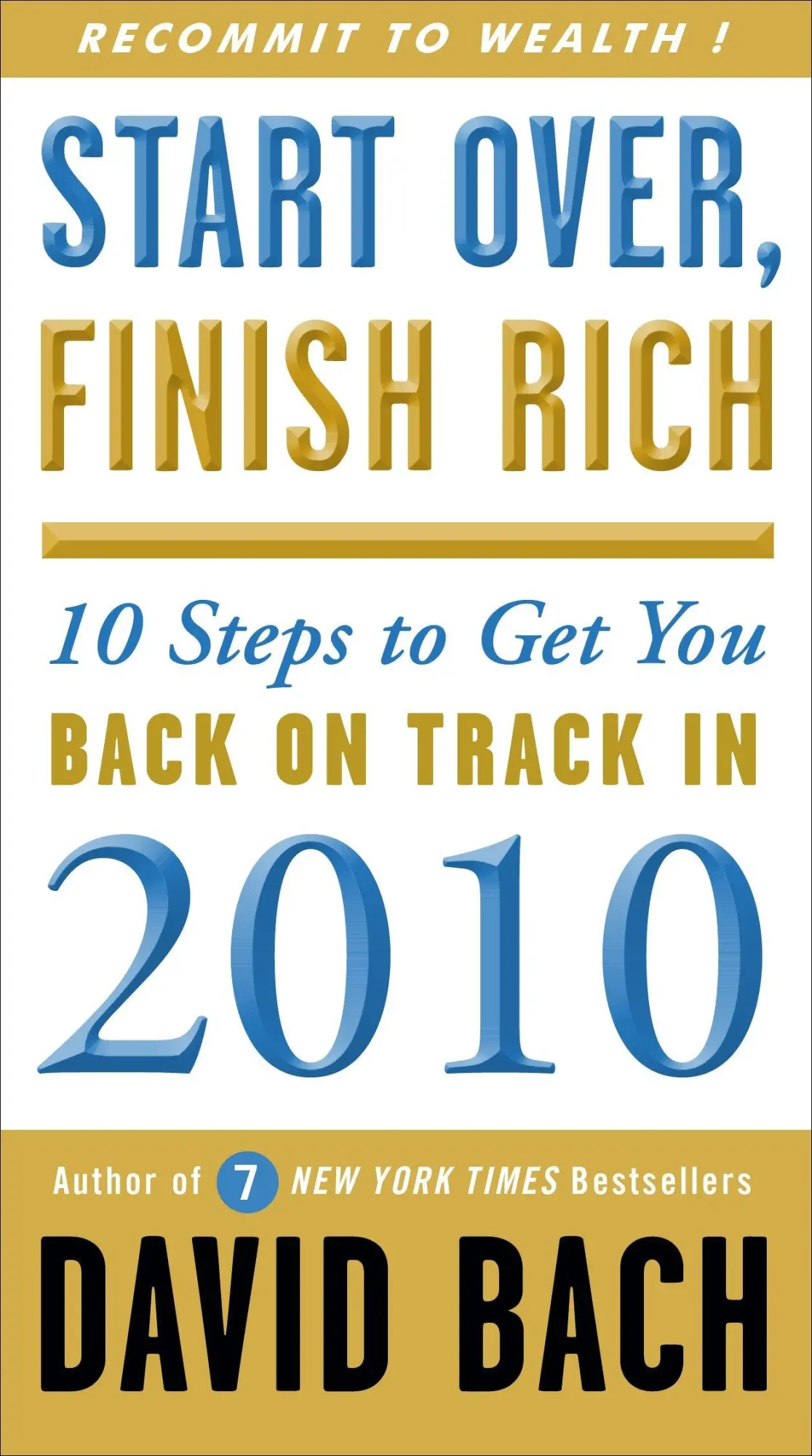 Cover: 9780307591197 | Start Over, Finish Rich | 10 Steps to Get You Back on Track in 2010