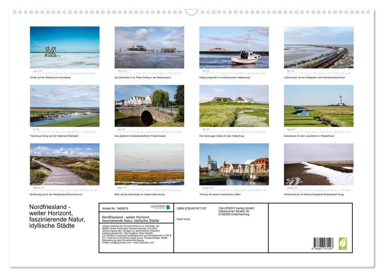 Bild: 9783457471197 | Nordfriesland - weiter Horizont, faszinierende Natur, idyllische...