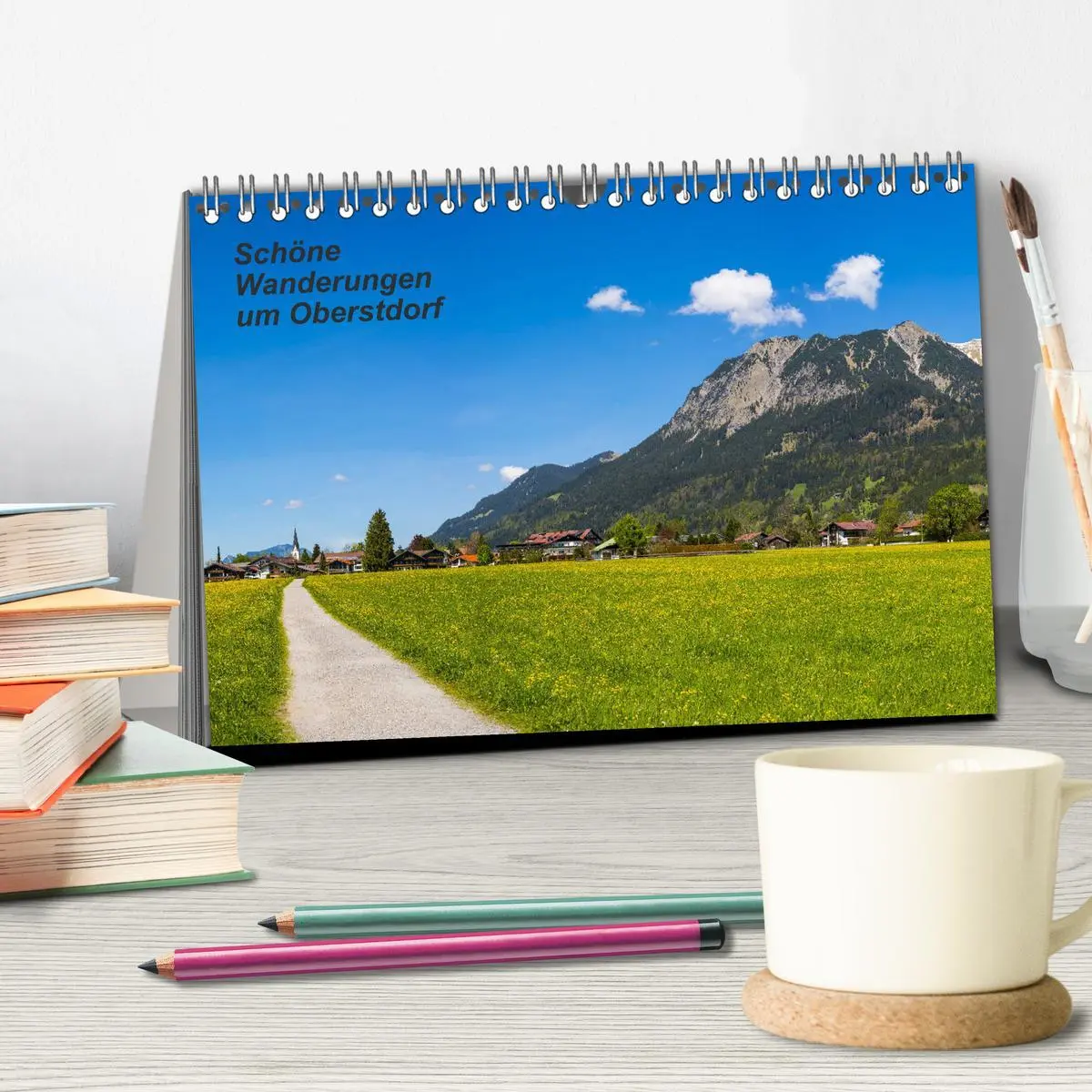 Bild: 9783457851197 | Schöne Wanderungen um Oberstdorf (Tischkalender 2026 DIN A5 quer),...