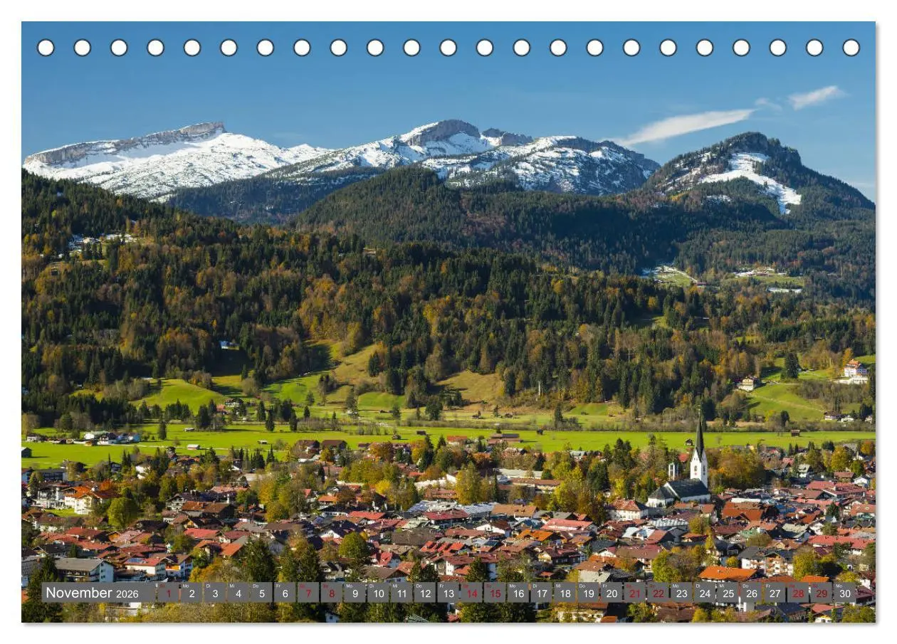 Bild: 9783457851197 | Schöne Wanderungen um Oberstdorf (Tischkalender 2026 DIN A5 quer),...