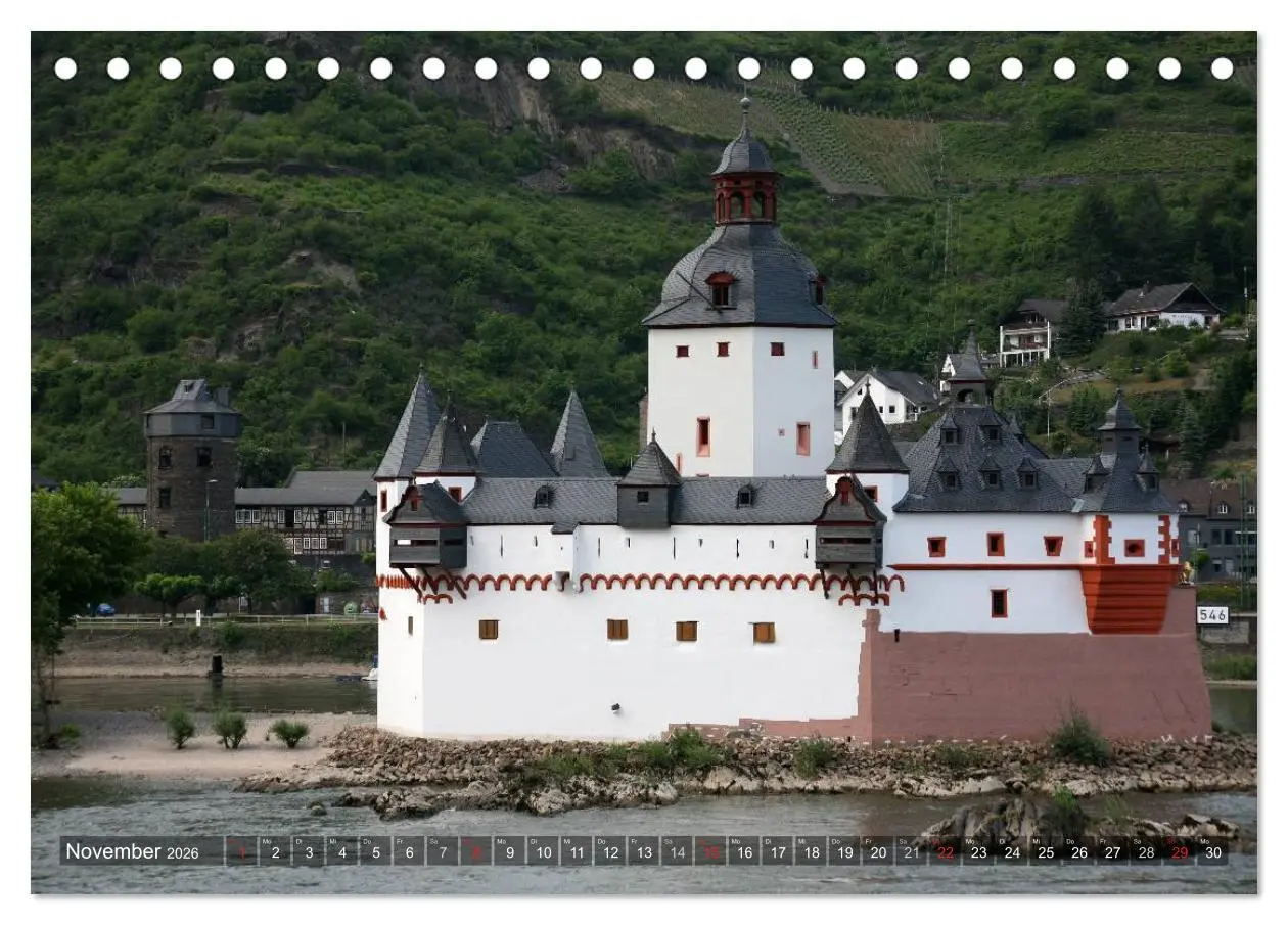 Bild: 9783516181197 | Deutsche Burgen (Tischkalender 2026 DIN A5 quer), CALVENDO...