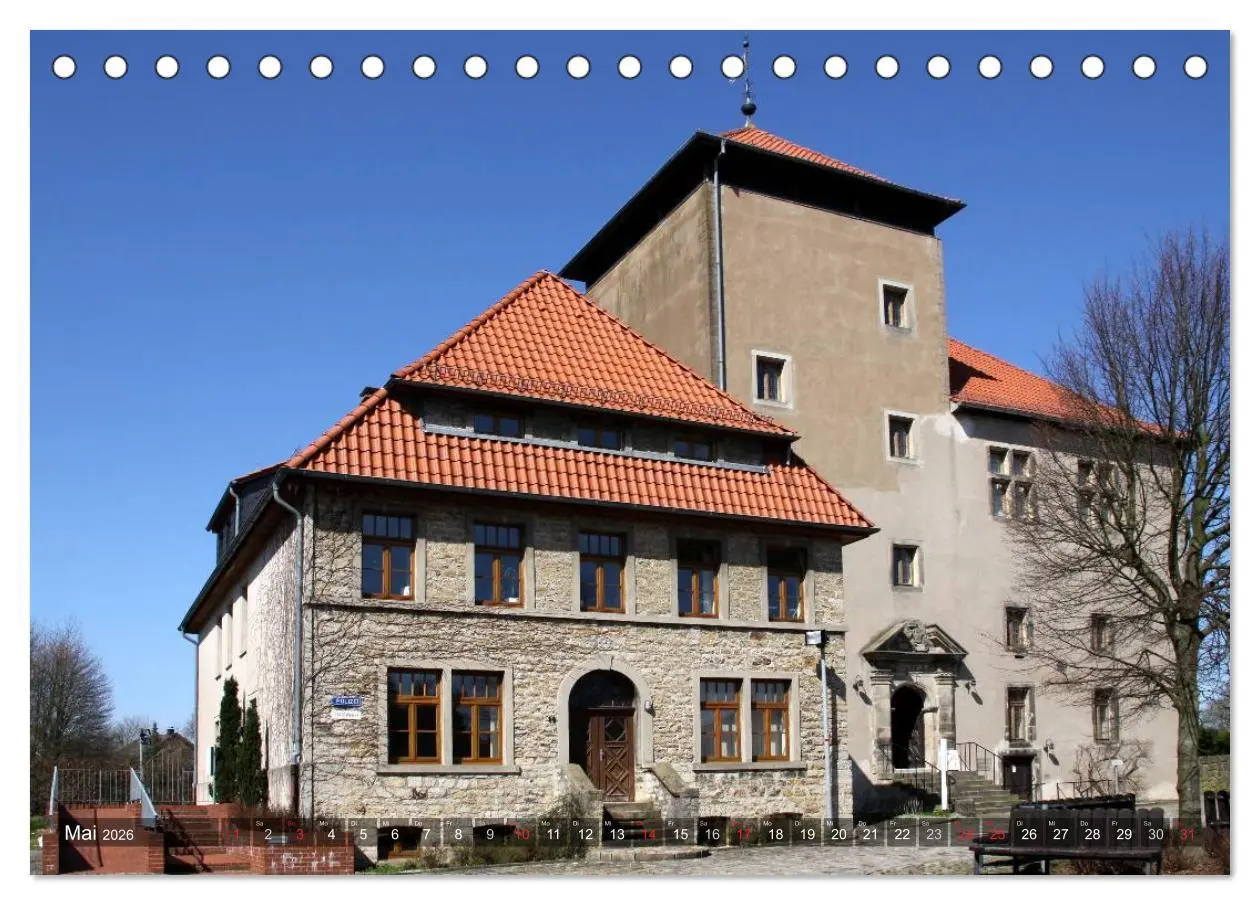 Bild: 9783516181197 | Deutsche Burgen (Tischkalender 2026 DIN A5 quer), CALVENDO...