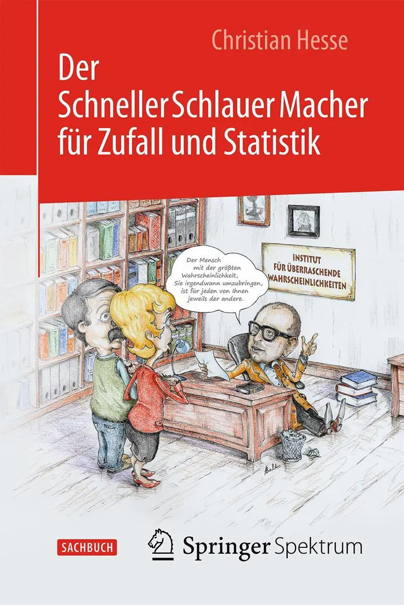 Cover: 9783662471197 | Der SchnellerSchlauerMacher für Zufall und Statistik | Hesse | Buch Cover: 9783662471197 | Der SchnellerSchlauerMacher für Zufall und Statistik | Hesse | Buch