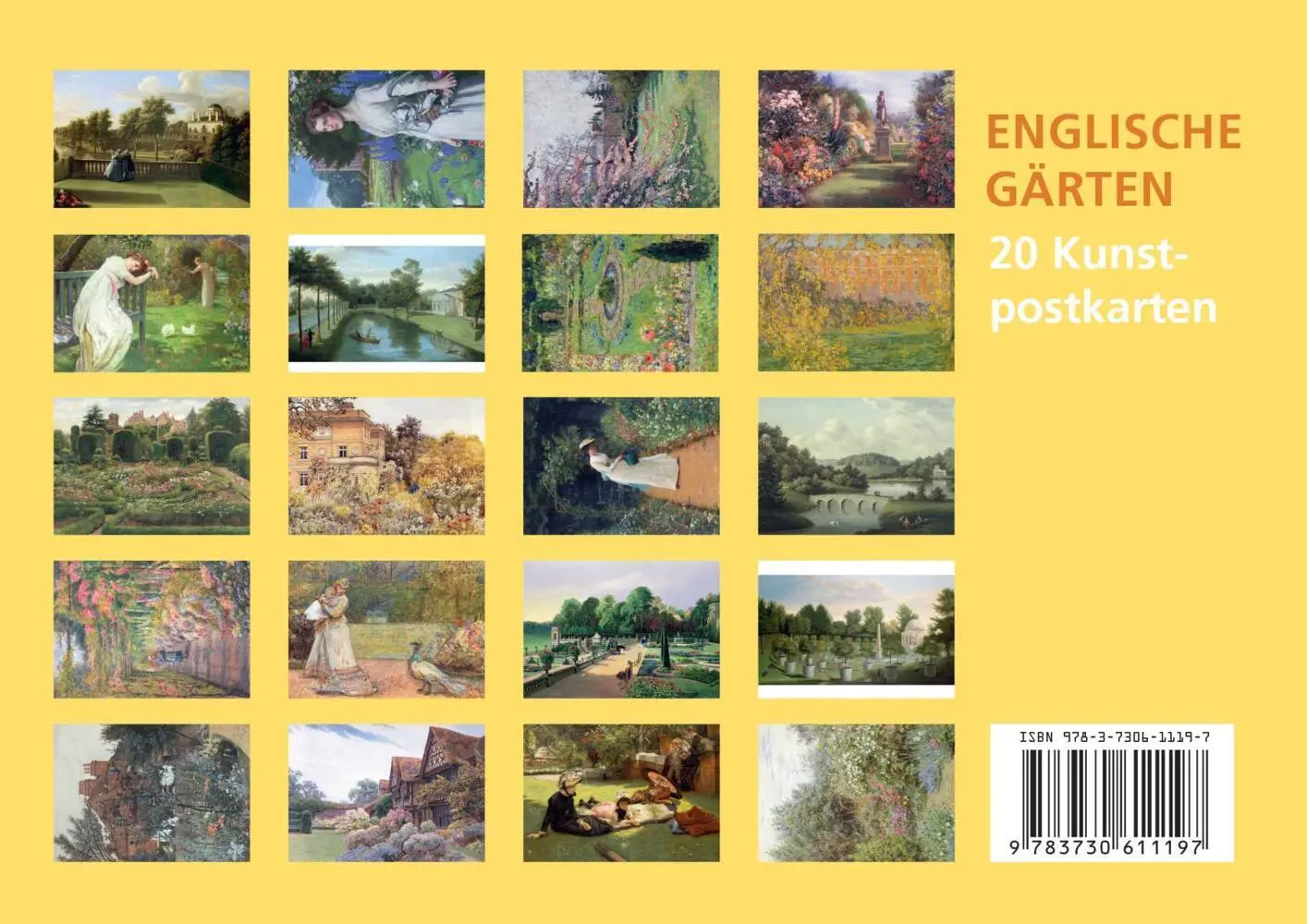 Bild: 9783730611197 | Postkarten-Set Englische Gärten | Anaconda Verlag | Taschenbuch | 2022