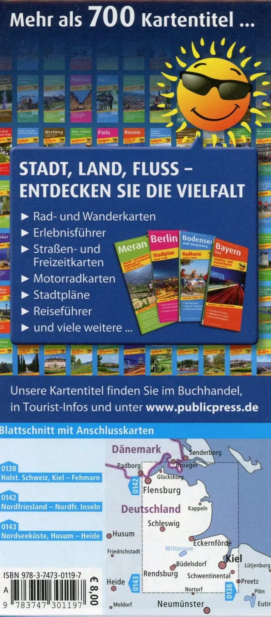 Bild: 9783747301197 | Schleswig - Flensburg - Rendsburg - Eckernförde 1:100 000 | Radkarte