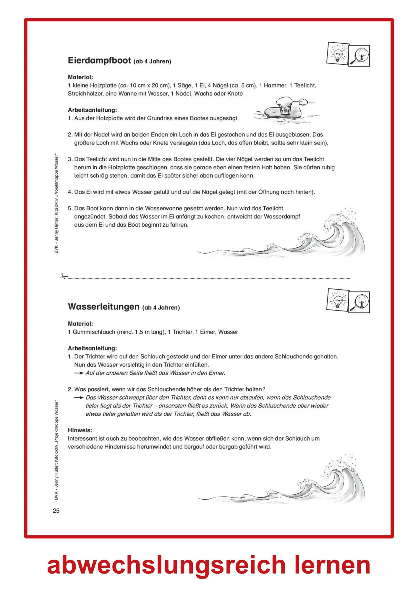 Bild: 9783867401197 | Kita Aktiv "Projektmappe Wasser" | Jenny Hütter | Broschüre | 60 S.