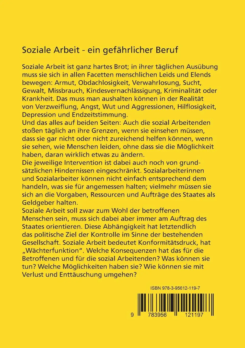 Rückseite: 9783956121197 | Verzweifeltes Helfen | Soziale Arbeit zwischen System und Veränderung