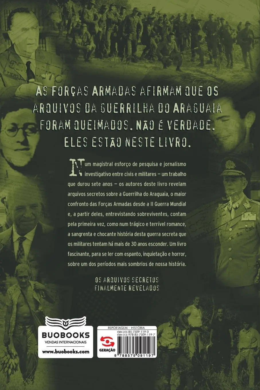 Rückseite: 9788575091197 | Operação Araguaia | Taís Morais | Taschenbuch | Portugiesisch | 2005