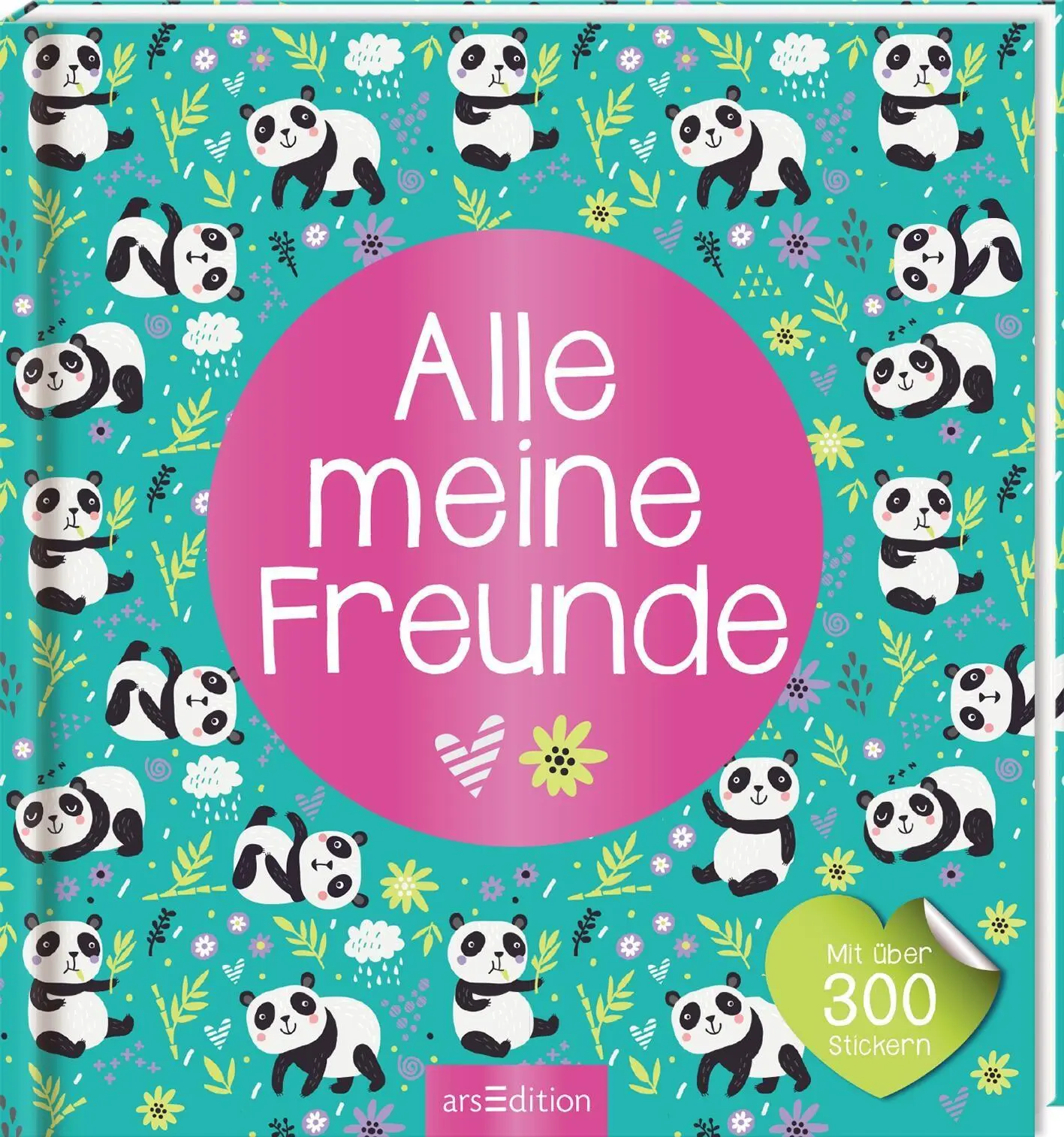 Cover: 4014489141297 | Alle meine Freunde - Panda Mit über 300 Stickern | Buch | 64 S. | 2026