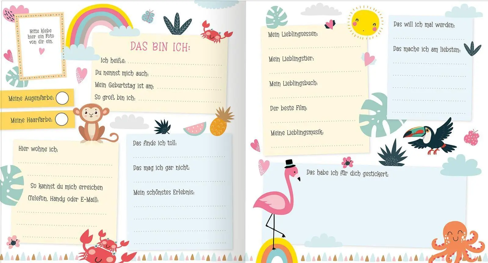 Bild: 4014489141297 | Alle meine Freunde - Panda Mit über 300 Stickern | Buch | 64 S. | 2026