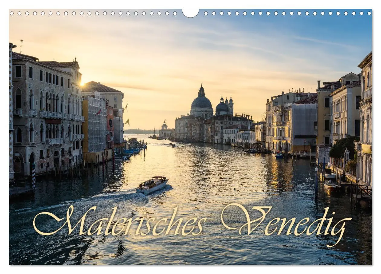 Cover: 9783457391297 | Malerisches Venedig (Wandkalender 2026 DIN A3 quer), CALVENDO...