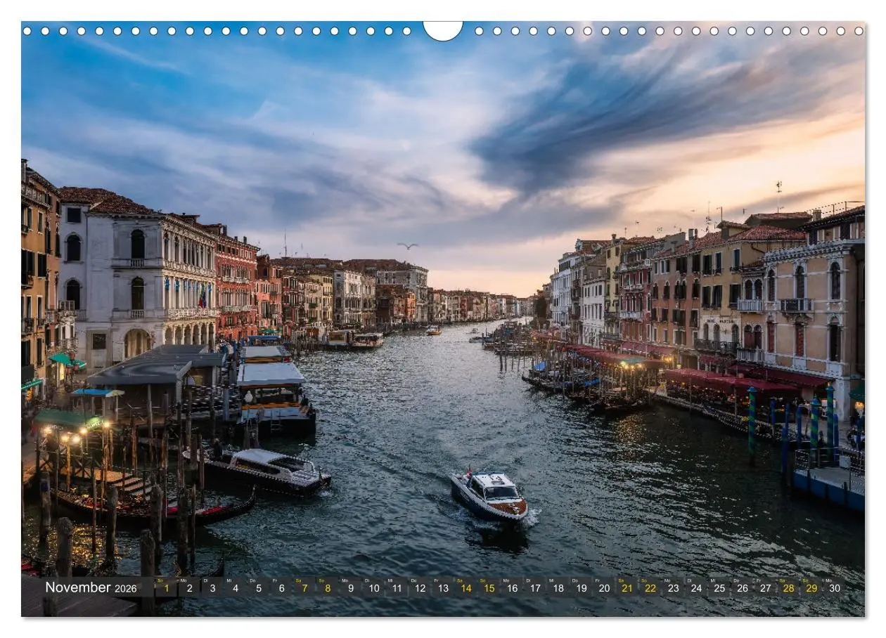 Bild: 9783457391297 | Malerisches Venedig (Wandkalender 2026 DIN A3 quer), CALVENDO...