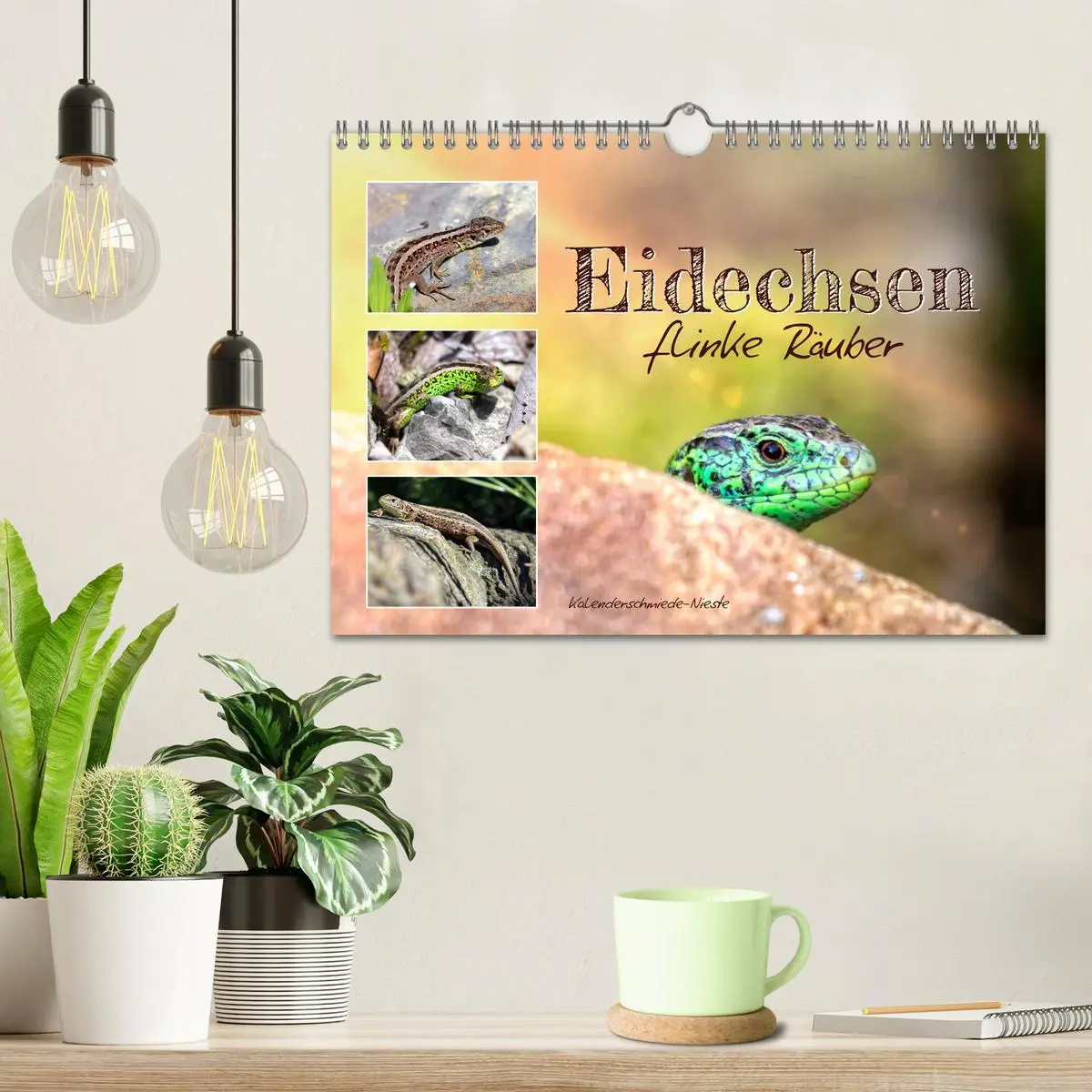 Bild: 9783457911297 | Eidechsen, flinke Räuber (Wandkalender 2026 DIN A4 quer), CALVENDO...