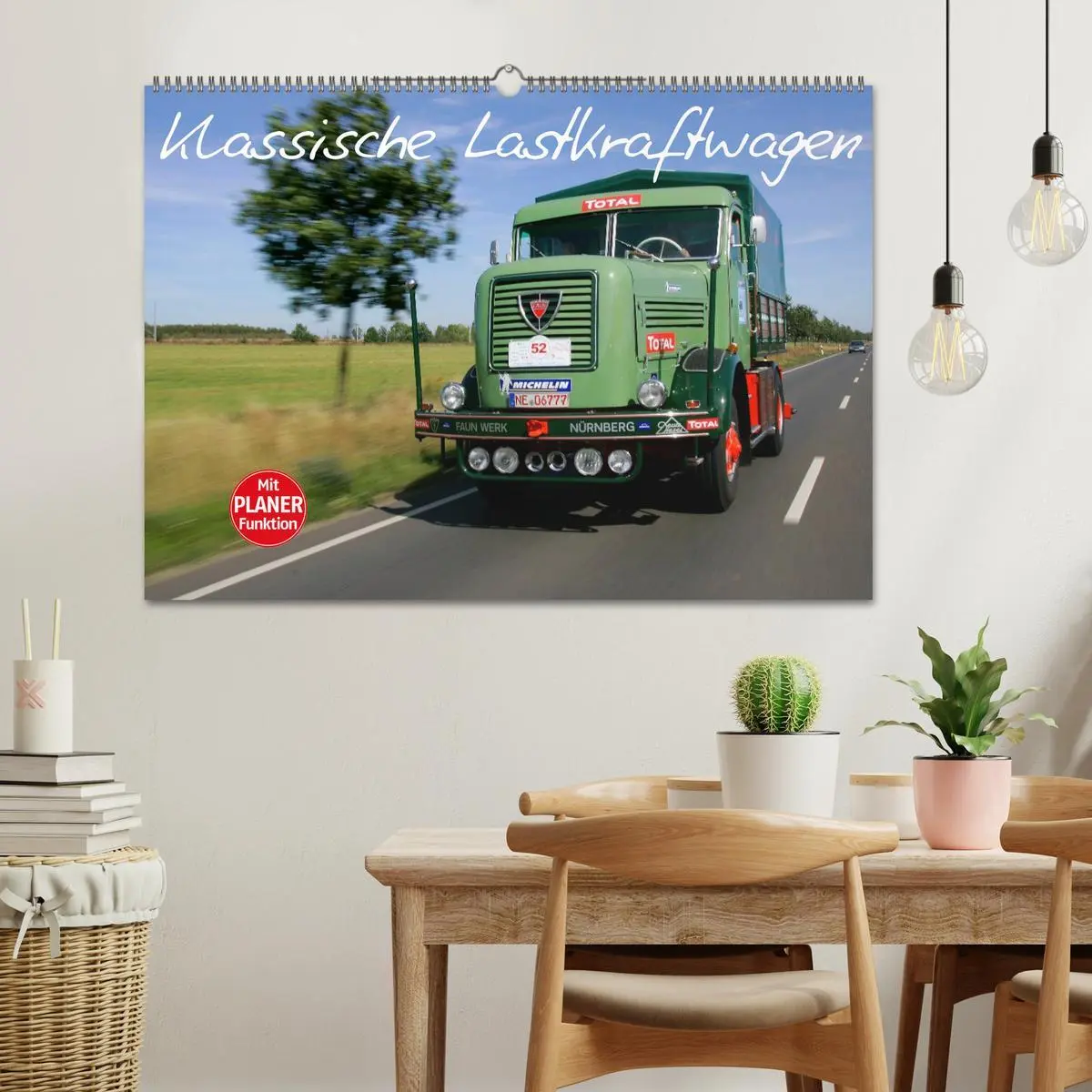 Bild: 9783516001297 | Klassische Lastkraftwagen (Wandkalender 2026 DIN A2 quer), CALVENDO...