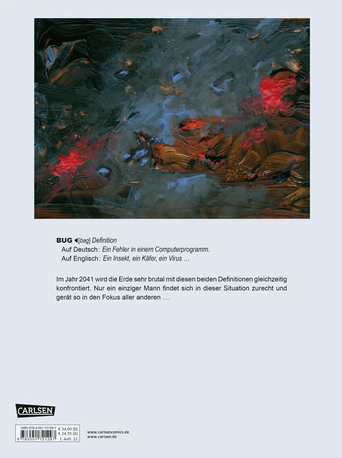 Rückseite: 9783551721297 | BUG 3 | Enki Bilal | Buch | 88 S. | Deutsch | 2022 | EAN 9783551721297