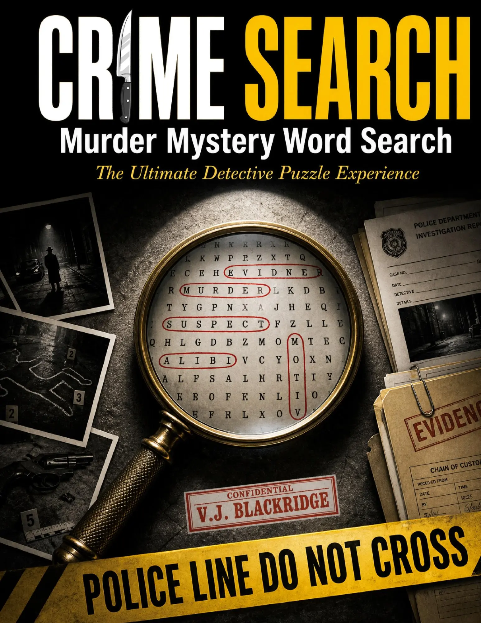 Crime Search | Murder Mystery Word Search