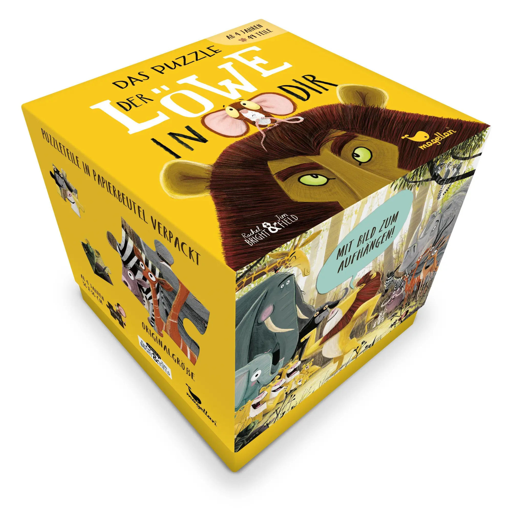 Cover: 4260671131397 | Der Löwe in dir - Das Puzzle - 49 Teile | Rachel Bright | Spiel | 2026
