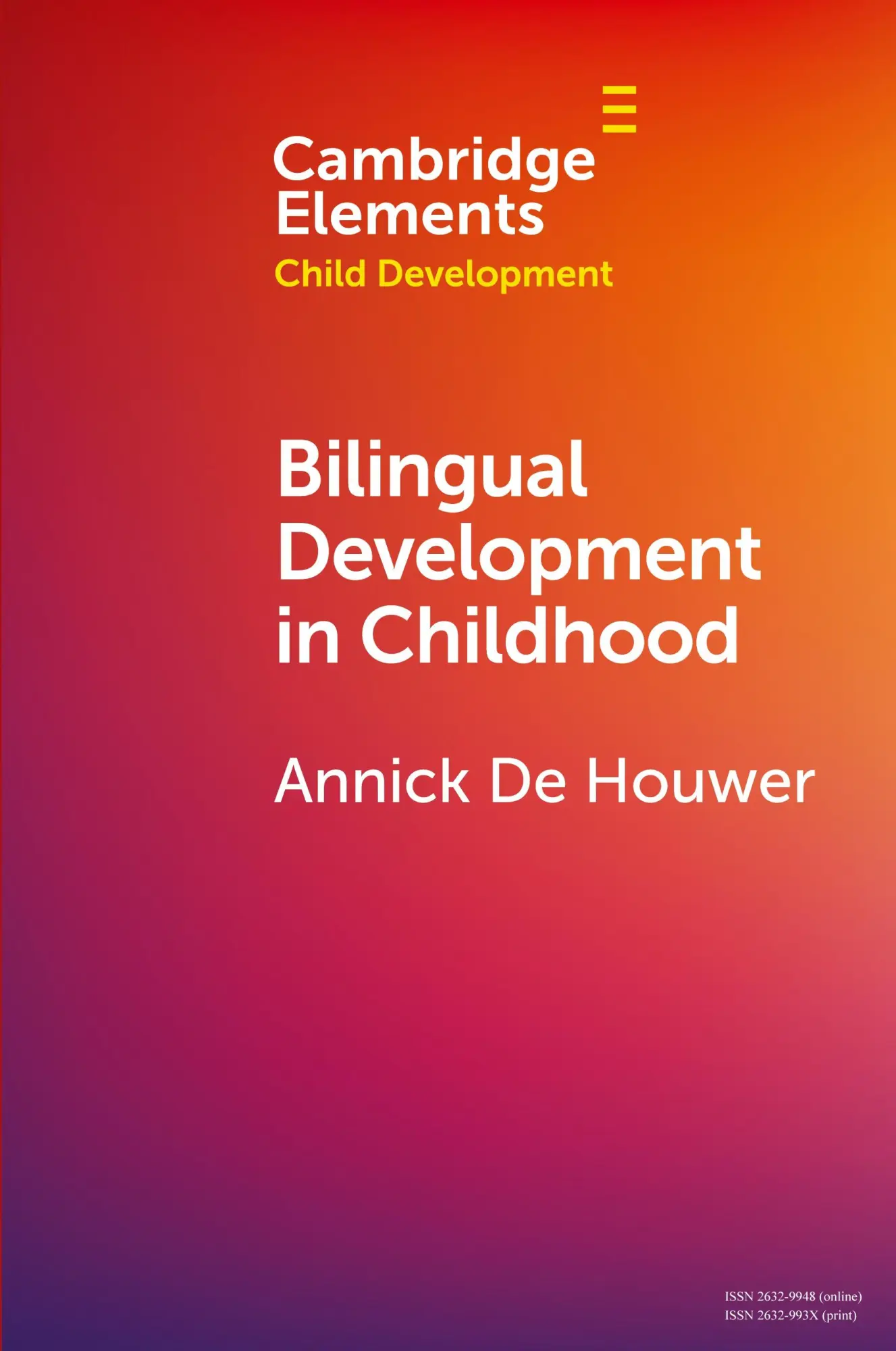 Cover: 9781108791397 | Bilingual Development in Childhood | Annick De Houwer | Taschenbuch