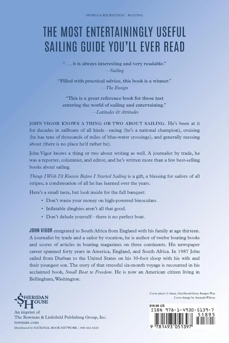 Rückseite: 9781493051397 | Things I Wish I'd Known Before I Started Sailing, Expanded and Updated