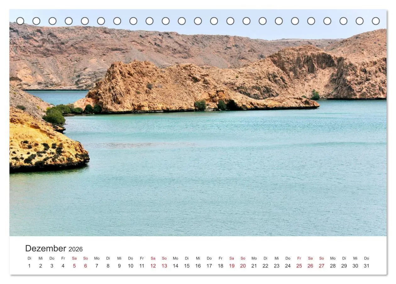 Bild: 9783457901397 | Sultanat Oman - Land des Orients (Tischkalender 2026 DIN A5 quer),...