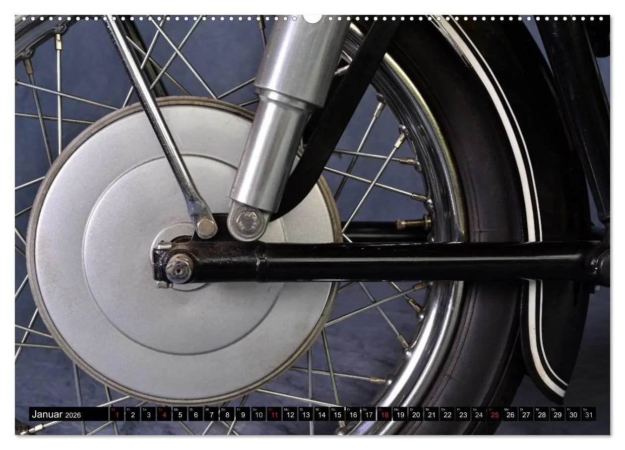 Bild: 9783516091397 | BMW R69S (hochwertiger Premium Wandkalender 2026 DIN A2 quer),...