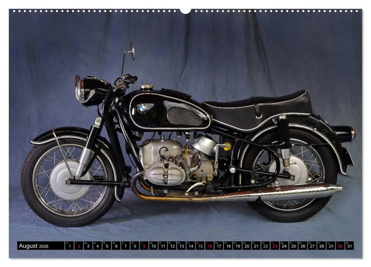 Bild: 9783516091397 | BMW R69S (hochwertiger Premium Wandkalender 2026 DIN A2 quer),...