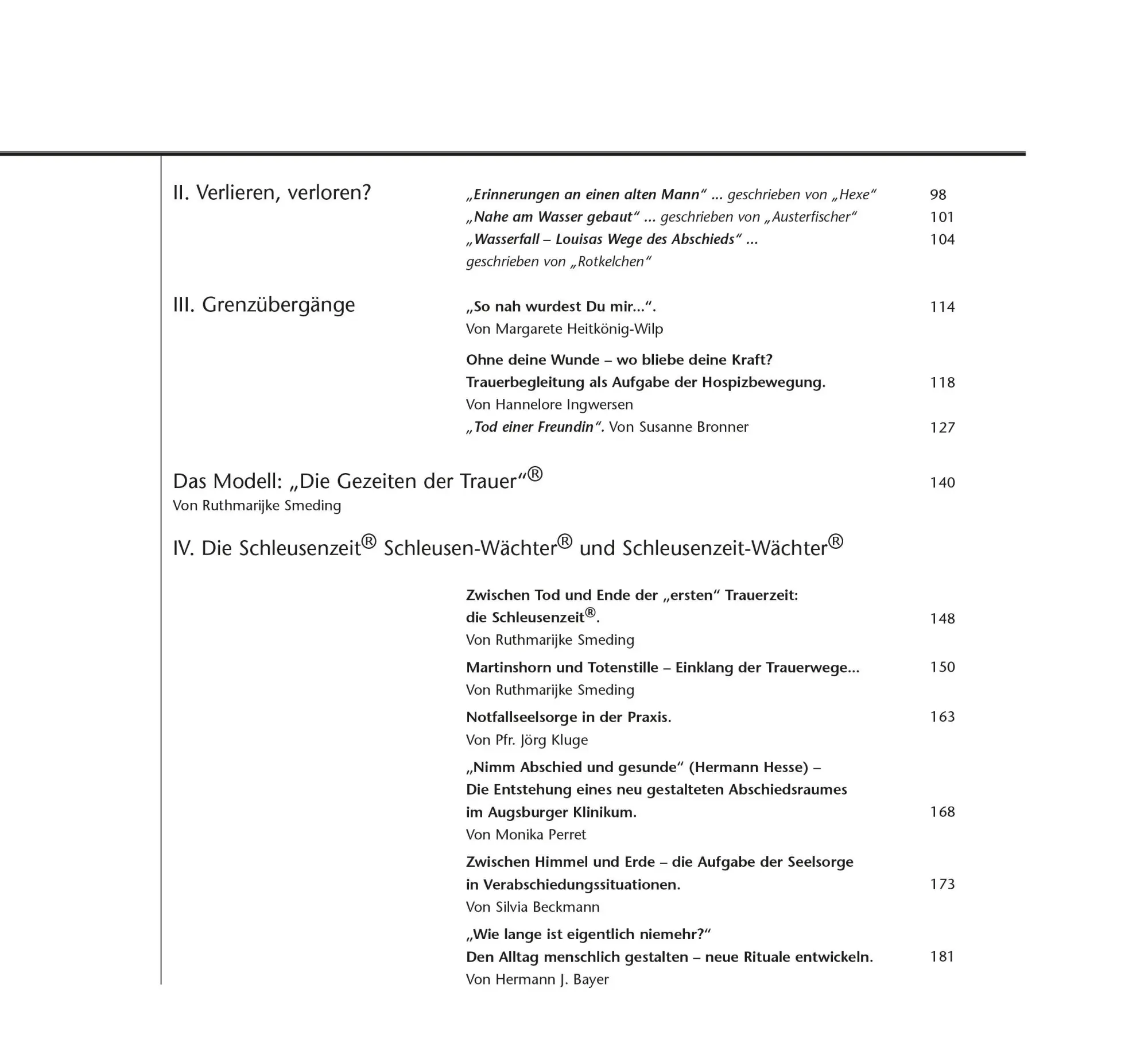 Bild: 9783941251397 | Trauer erschließen | Eine Tafel der Gezeiten | Smeding (u. a.) | Buch