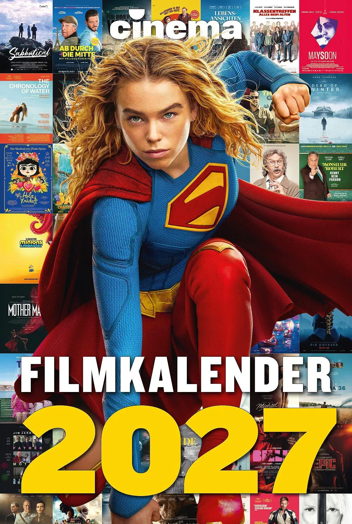 Cover: 9783982221397 | CINEMA Filmkalender 2027 | Der große CINEMA Filmplakatkalender 2027