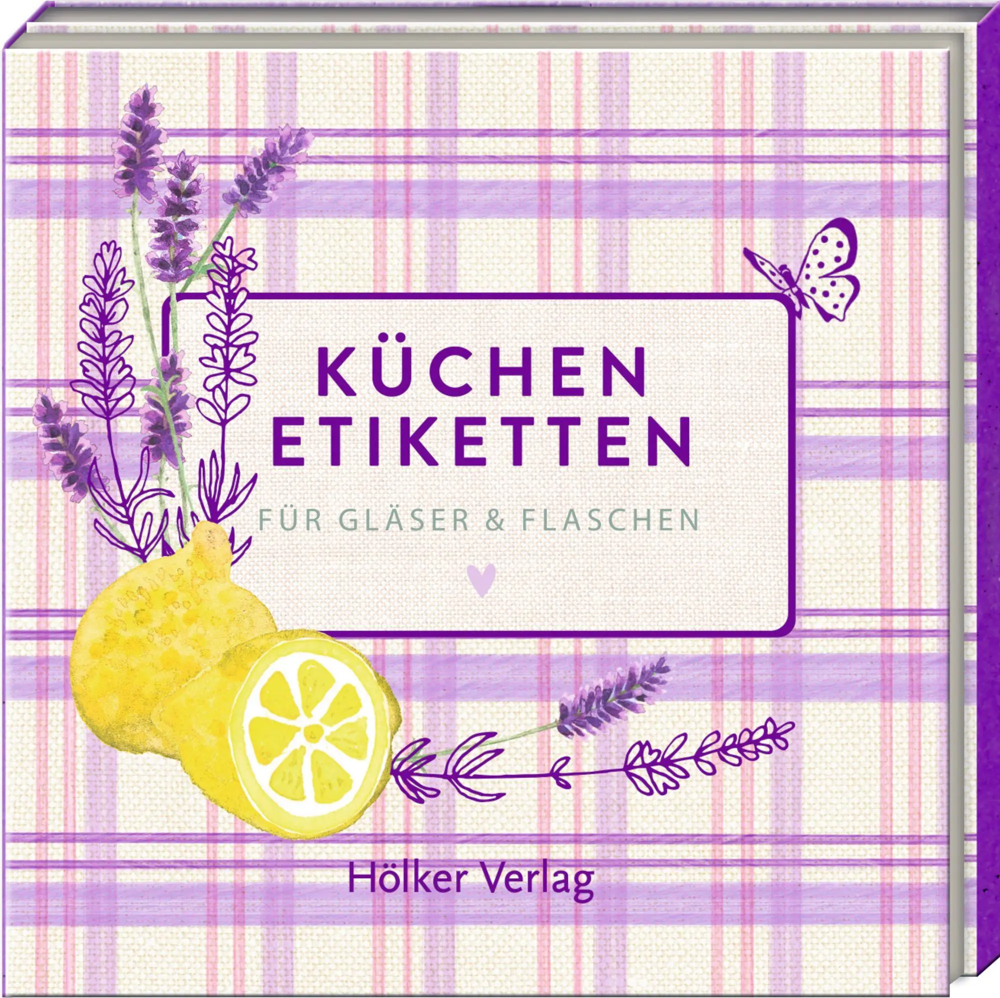 Cover: 4041433881497 | Küchenetiketten - Lavendel | Für Gläser &amp; Flaschen | Taschenbuch