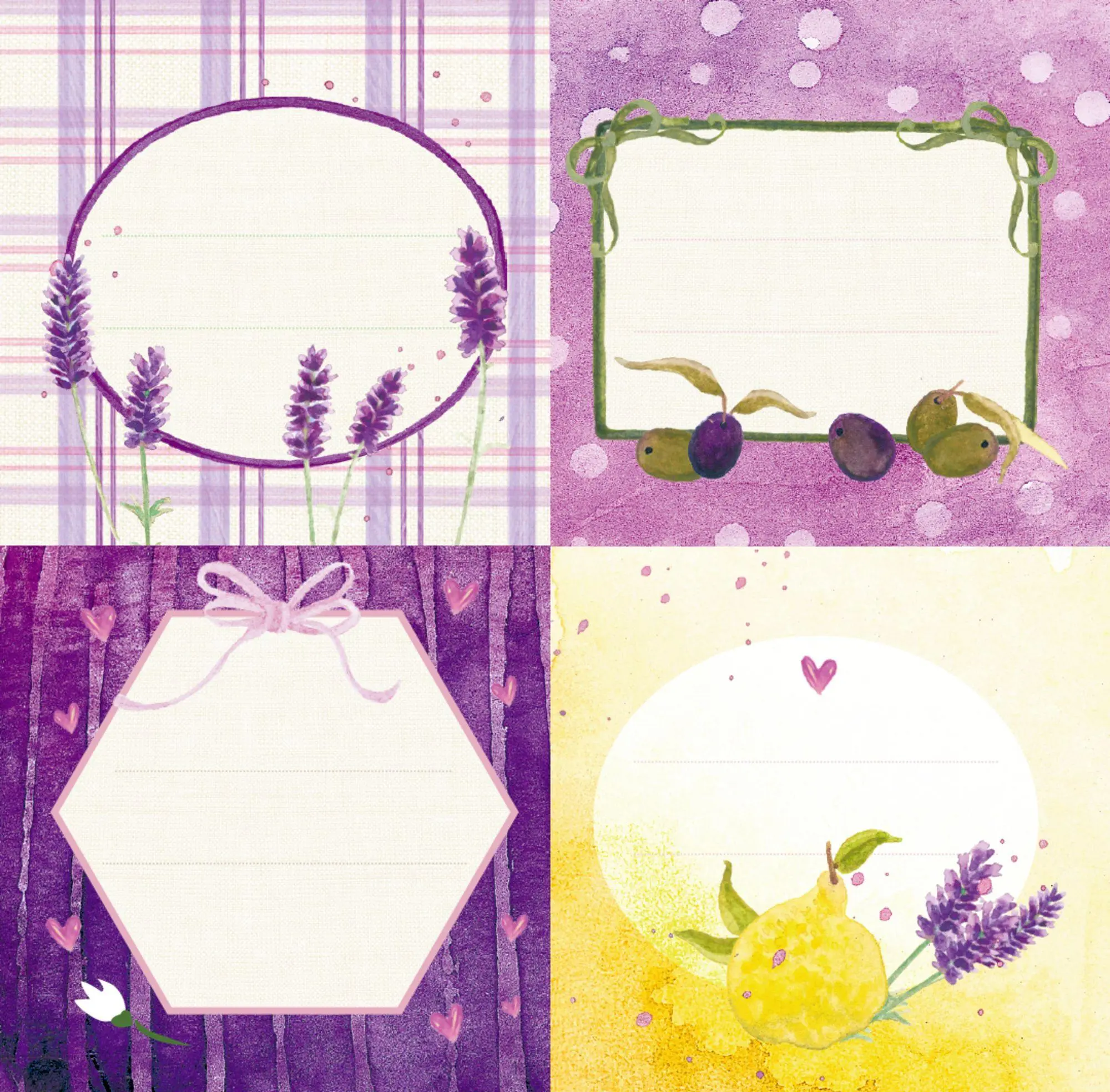 Bild: 4041433881497 | Küchenetiketten - Lavendel | Für Gläser &amp; Flaschen | Taschenbuch