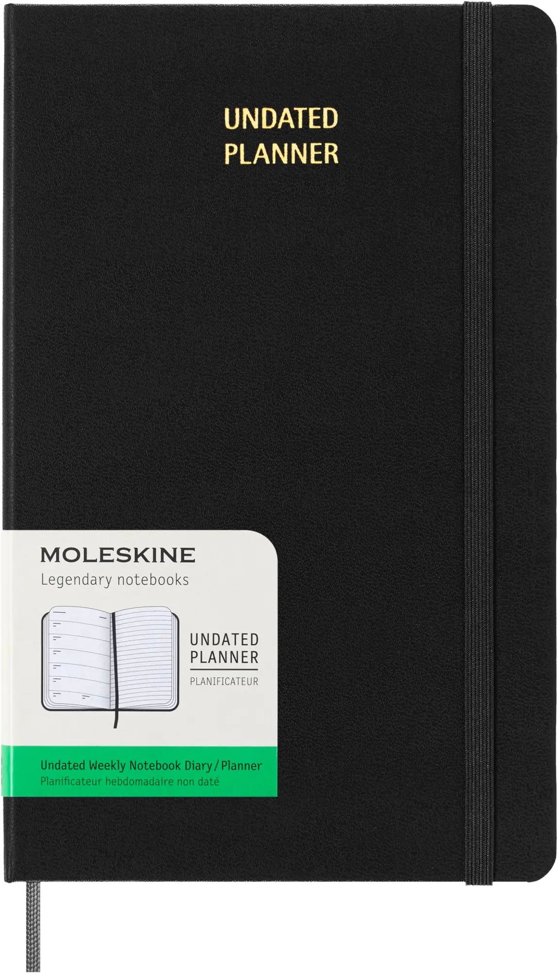 Cover: 8056999271497 | Moleskine undatierter Wochen Notizkalender, L/A5, 1 Wo = 1 Seite,...