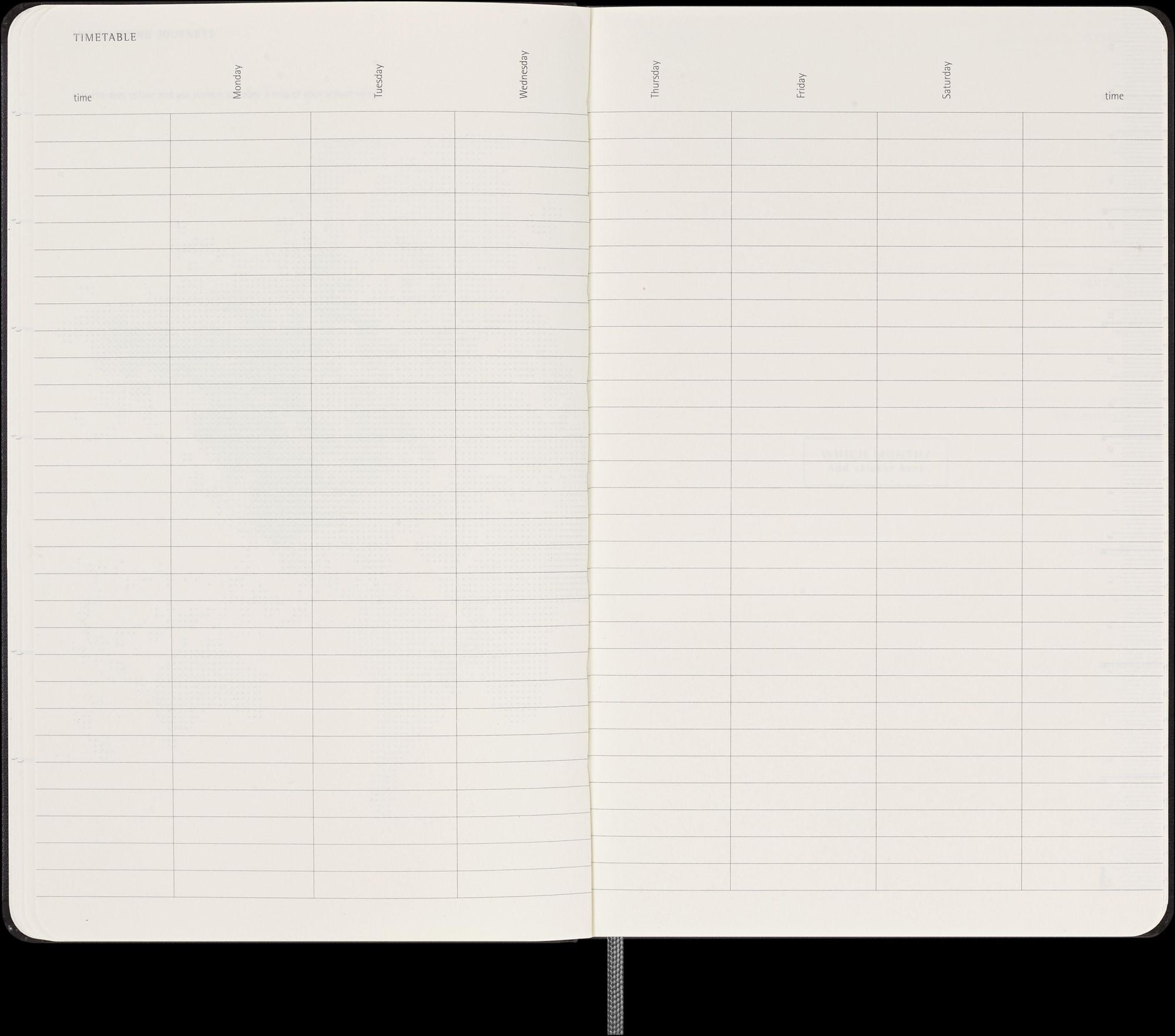 Bild: 8056999271497 | Moleskine undatierter Wochen Notizkalender, L/A5, 1 Wo = 1 Seite,...