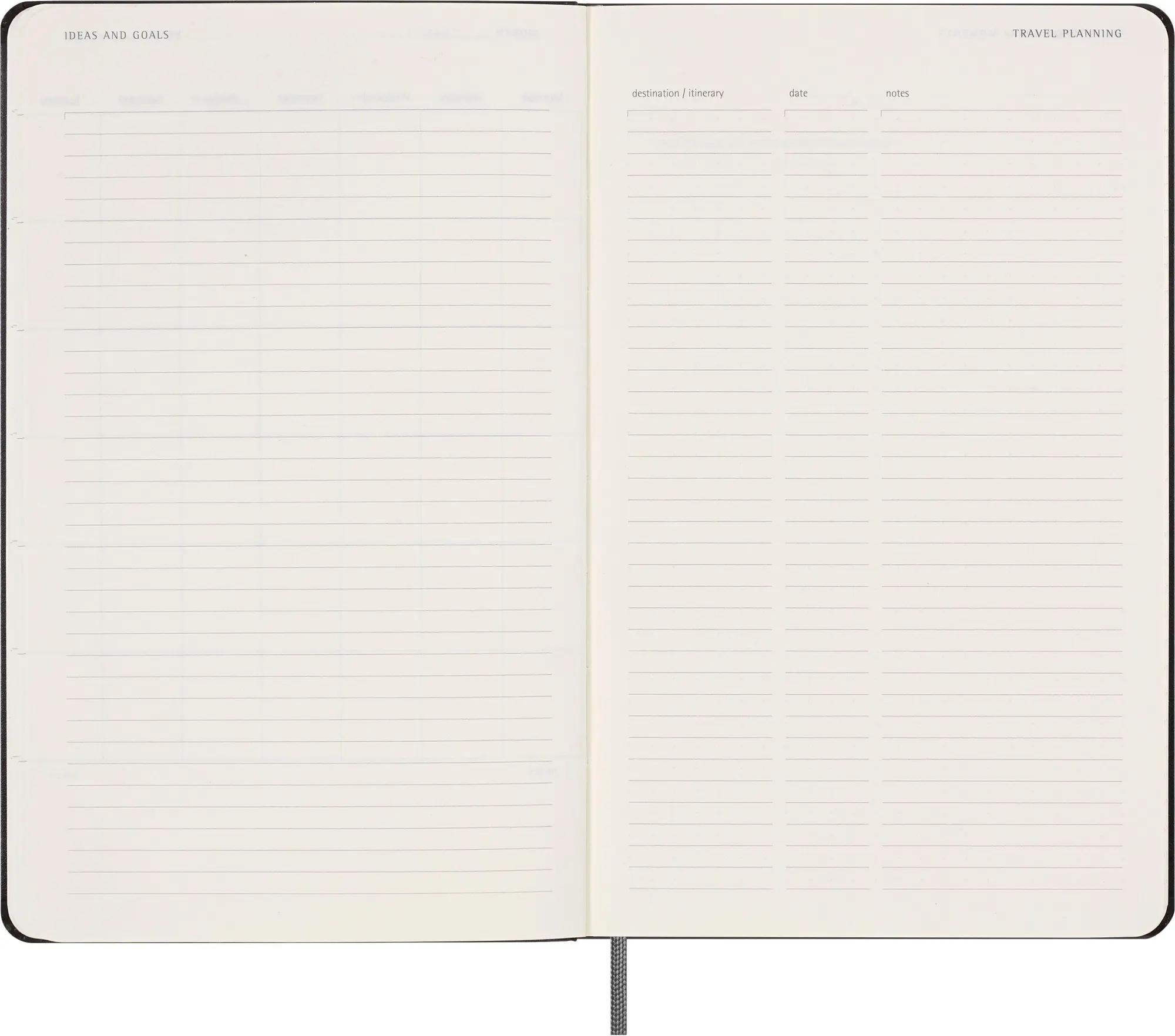Bild: 8056999271497 | Moleskine undatierter Wochen Notizkalender, L/A5, 1 Wo = 1 Seite,...