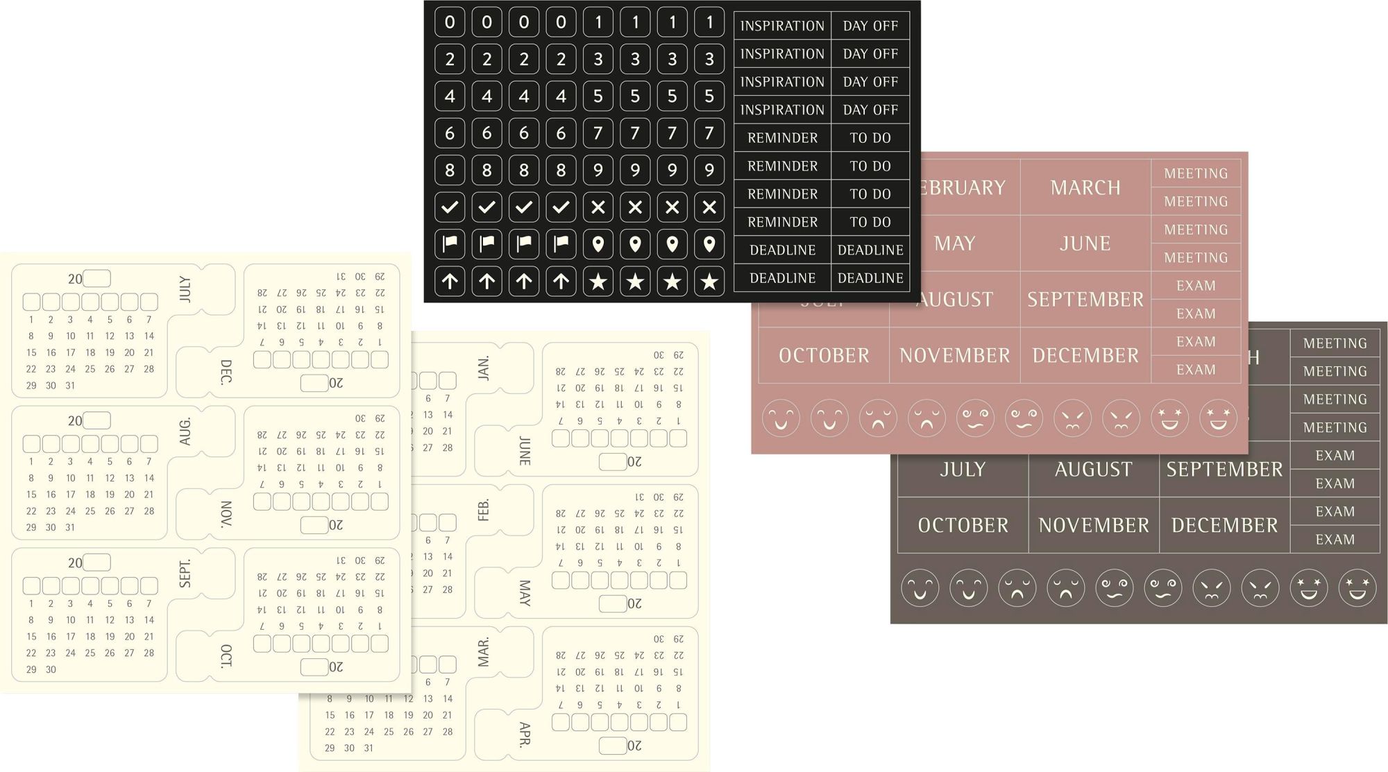 Bild: 8056999271497 | Moleskine undatierter Wochen Notizkalender, L/A5, 1 Wo = 1 Seite,...