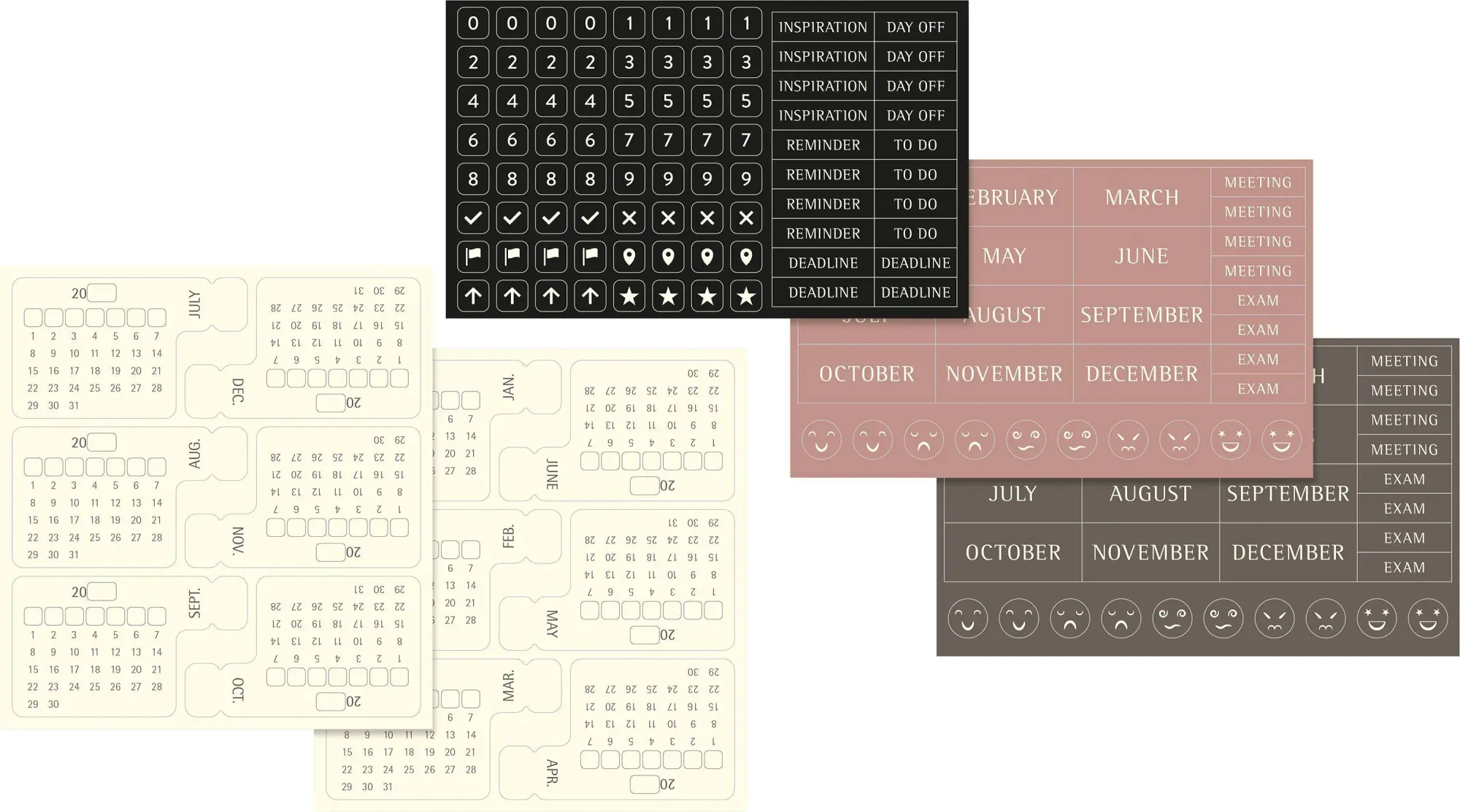 Bild: 8056999271497 | Moleskine undatierter Wochen Notizkalender, L/A5, 1 Wo = 1 Seite,...