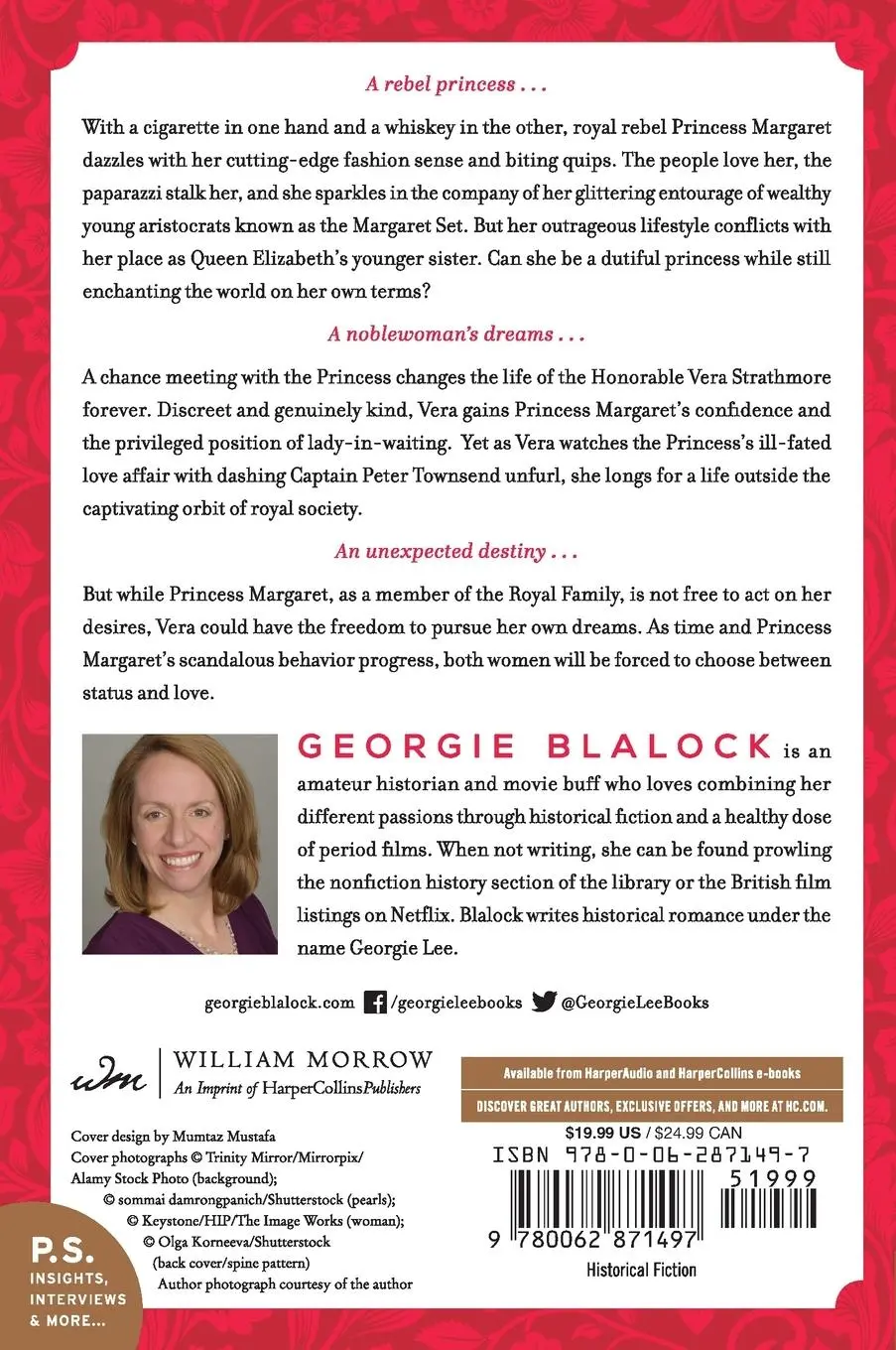 Rückseite: 9780062871497 | The Other Windsor Girl | A Novel of Princess Margaret, Royal Rebel