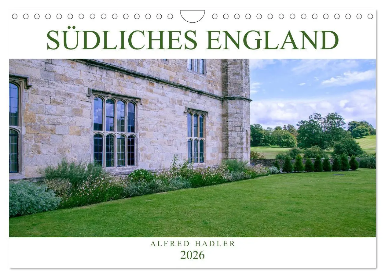 Cover: 9783457751497 | Südliches England (Wandkalender 2026 DIN A4 quer), CALVENDO...