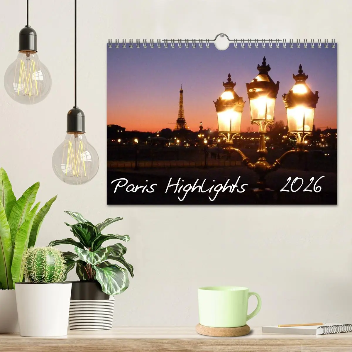 Bild: 9783516081497 | Paris Highlights Wandkalender 2026 DIN A3 quer (Wandkalender 2026...