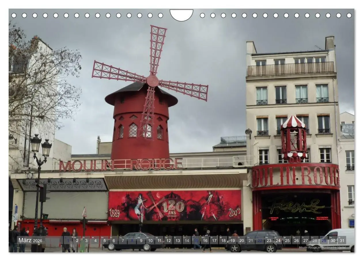 Bild: 9783516081497 | Paris Highlights Wandkalender 2026 DIN A3 quer (Wandkalender 2026...