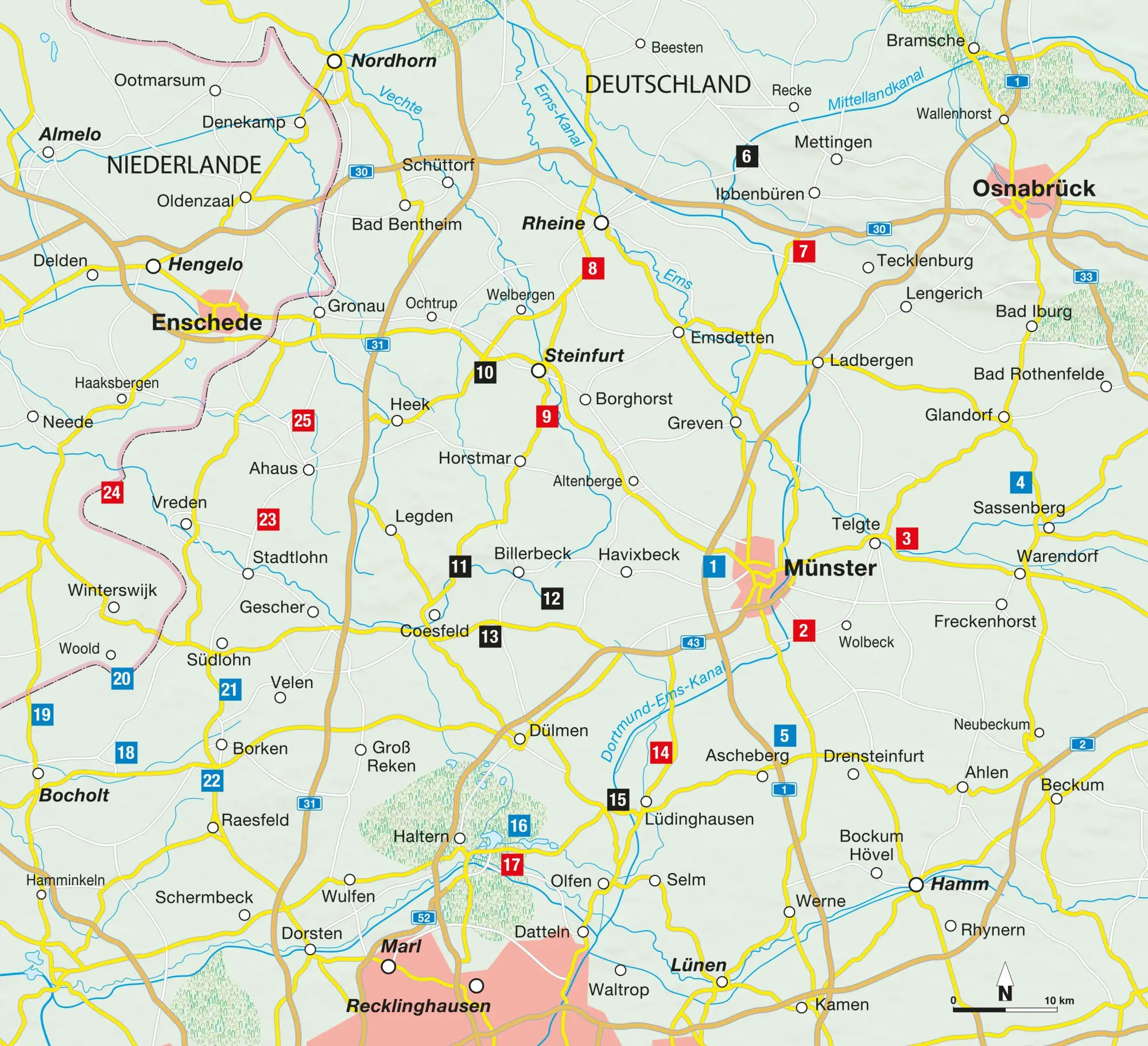 Bild: 9783734331497 | E-Bike Touren Münsterland | Linda O'Bryan und Hans Zaglitsch | Buch
