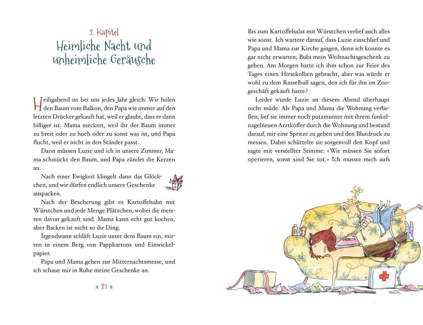 Bild: 9783757101497 | Wer hustet da im Weihnachtsbaum? | Sabine Ludwig | Buch | 128 S.