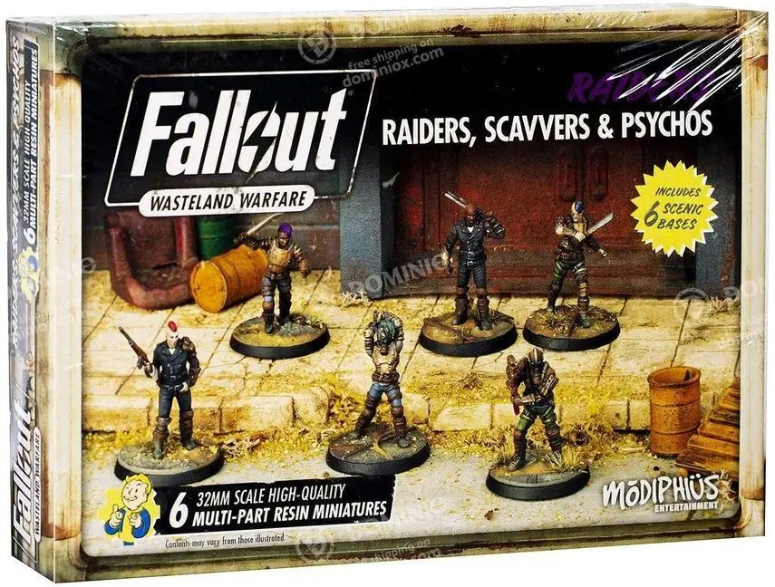Cover: 5060523341597 | Fallout: Wasteland Warfare - Raiders: Raiders, Scavvers &amp; Psychos