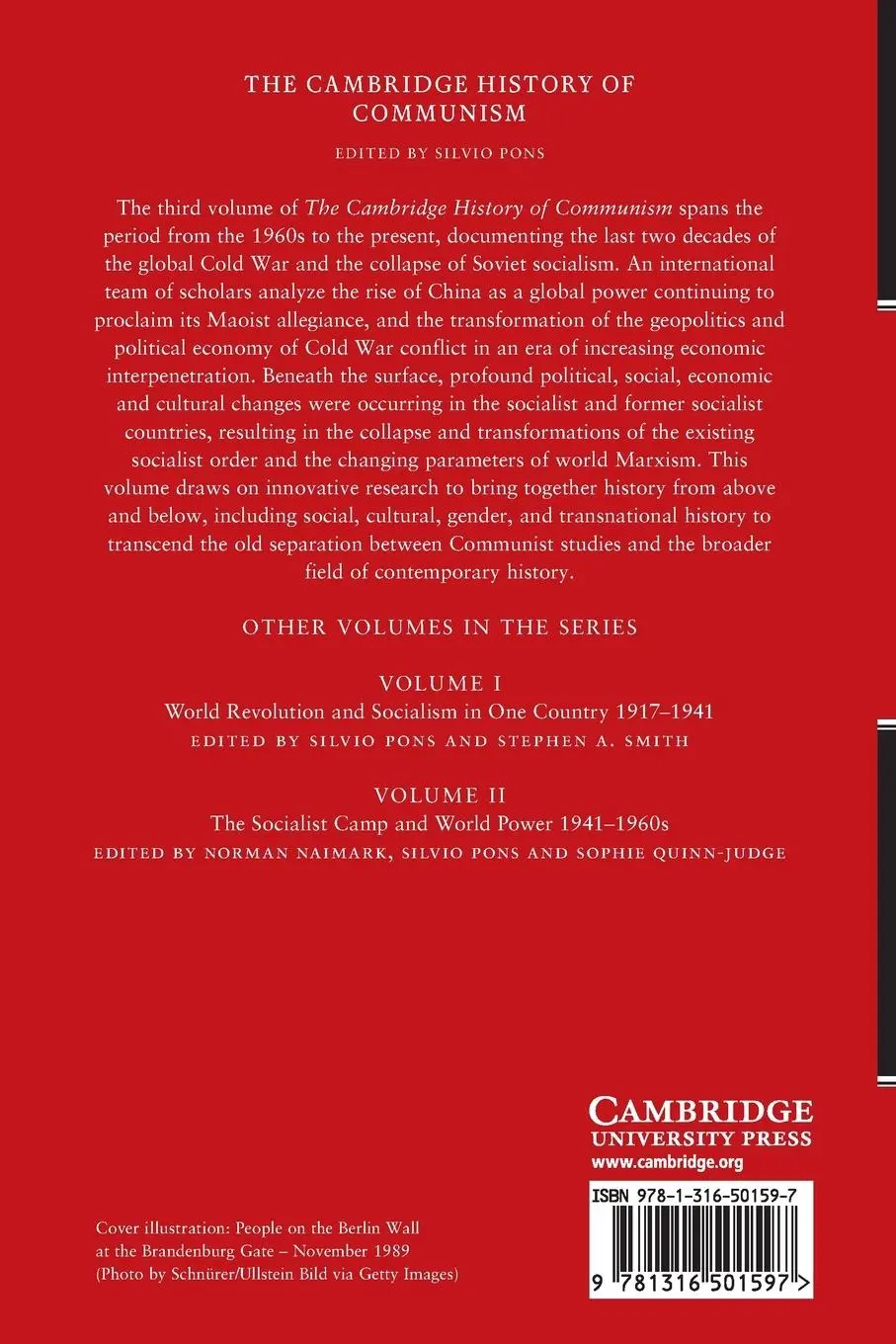 Rückseite: 9781316501597 | The Cambridge History of Communism | Juliane Fürst | Taschenbuch