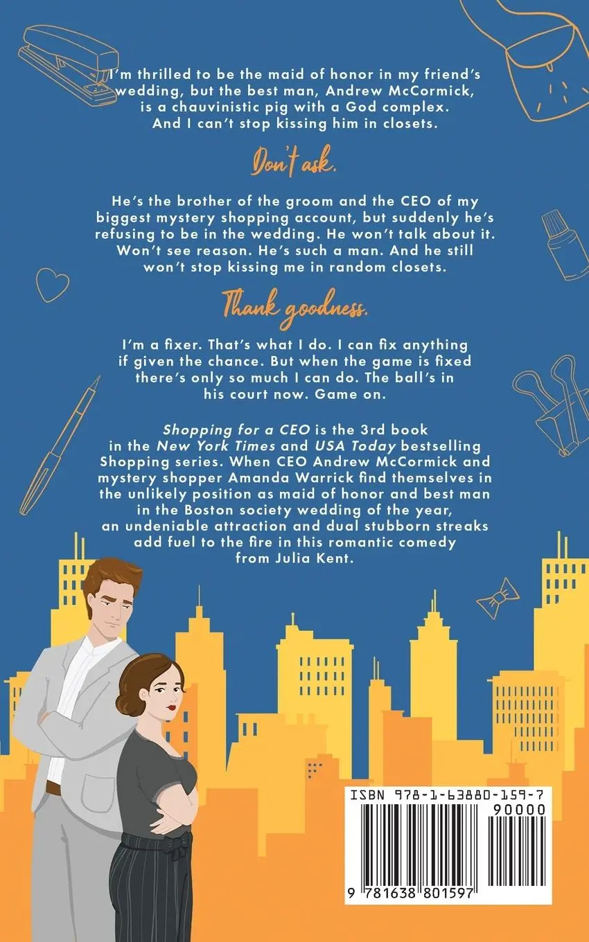 Rückseite: 9781638801597 | Shopping for a CEO | Julia Kent | Taschenbuch | Englisch | 2023