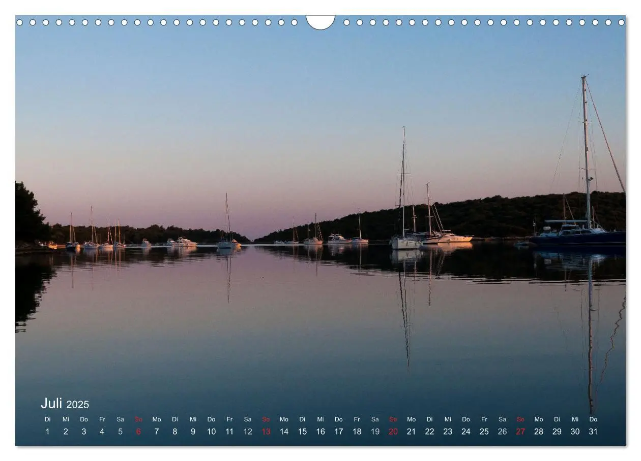 Bild: 9783435651597 | OFFSHORE KROATIEN (Wandkalender 2025 DIN A3 quer), CALVENDO...