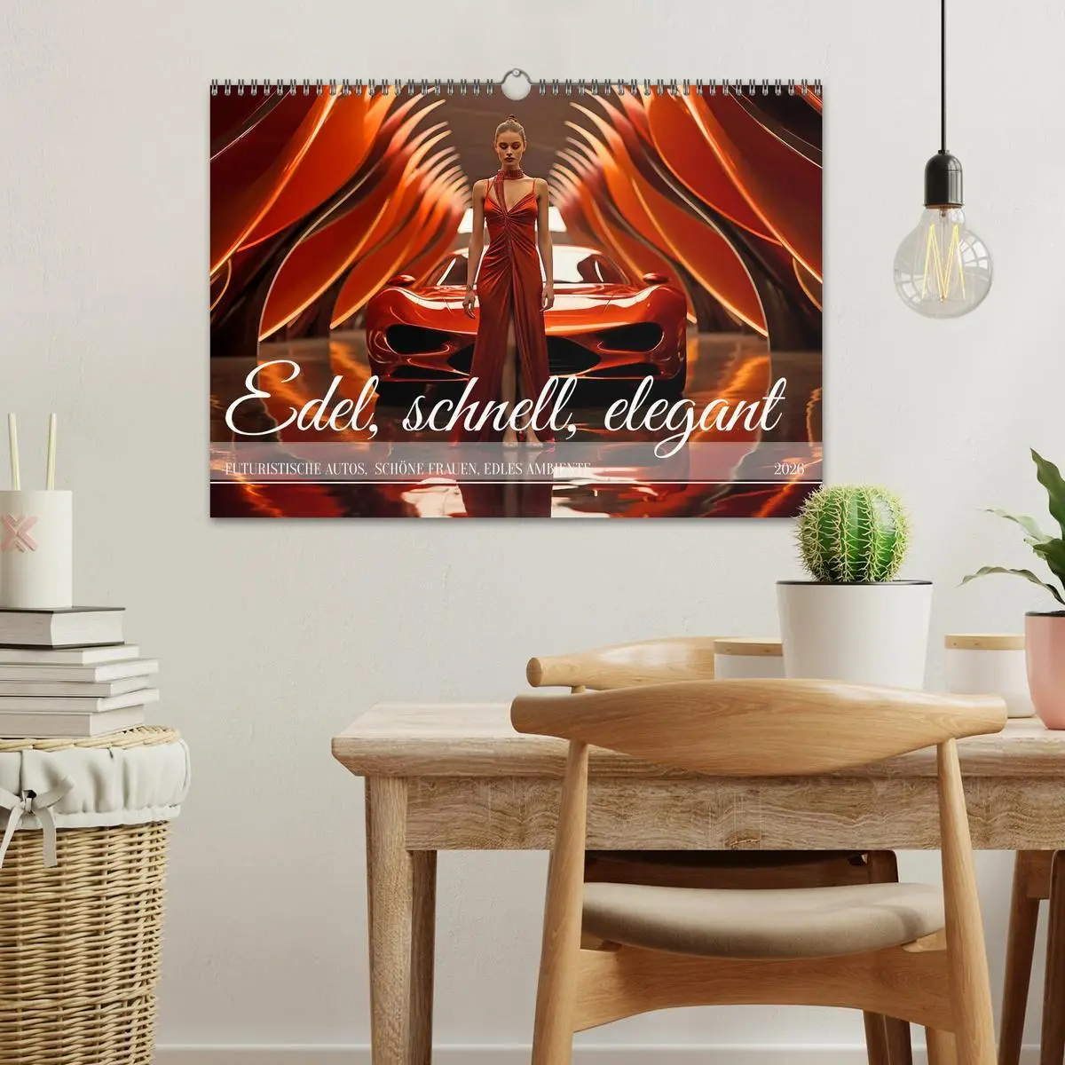 Bild: 9783457501597 | Edel, schnell, elegant (Wandkalender 2026 DIN A3 quer), CALVENDO...