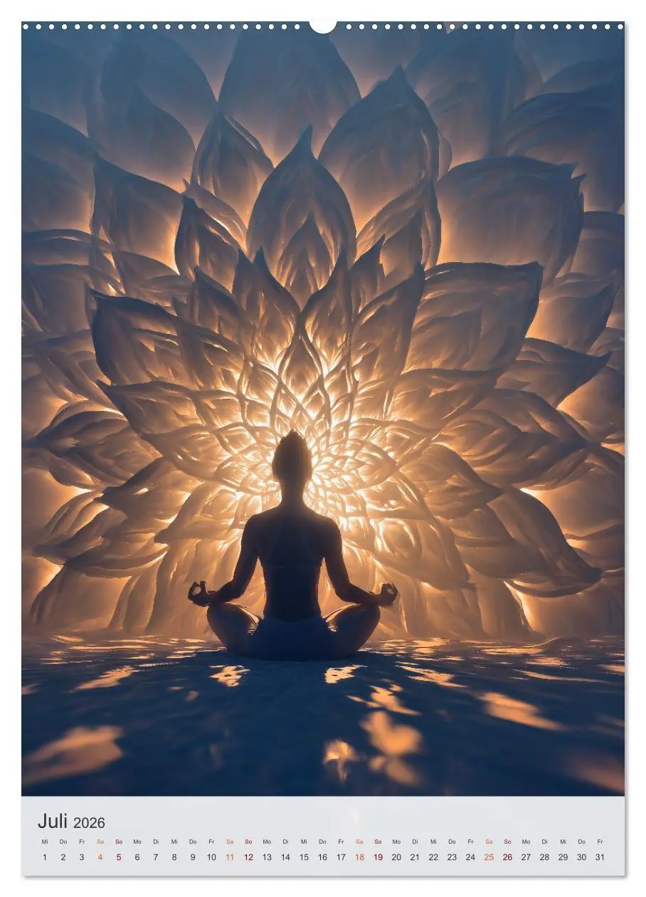 Bild: 9783516691597 | Spirituelle Reise (hochwertiger Premium Wandkalender 2026 DIN A2...