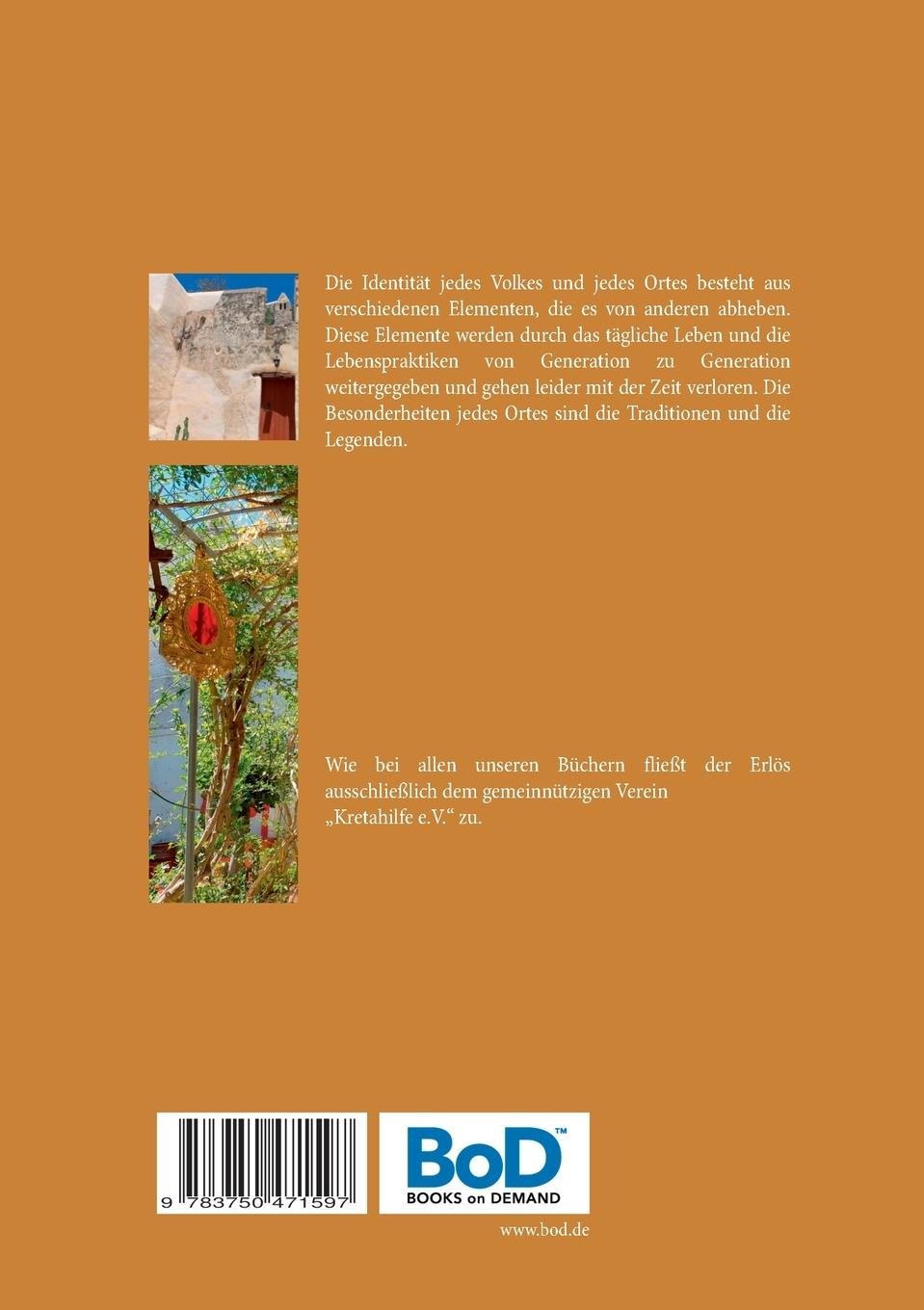 Rückseite: 9783750471597 | Kreta Gestern und Heute | Helga und Niko Papadakis | Taschenbuch
